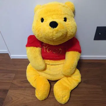 하자품 디즈니 리조트 누워있는 곰돌이 푸 빅 봉제 인형