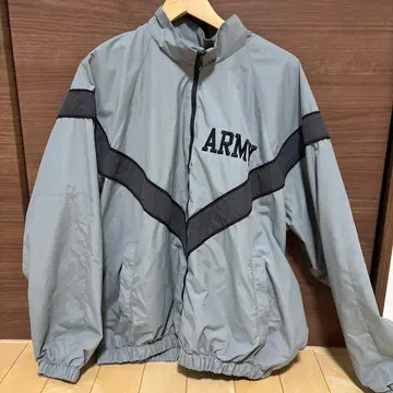 U.S.ARMY 미군 APFU 트레이닝 자켓 그레이 리플렉트