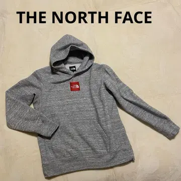 THE NORTH FACE 그레이 후드 부착 후드티 M