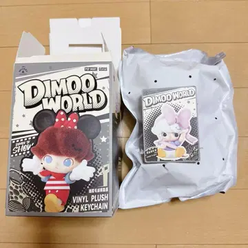 DIMOO WORLD DISNEY 봉제 인형 키링 데이지