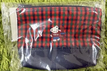 [ 완판 한정품 ] 파미리아 도쿄 한정 파우치 레드 귀여운 소품함