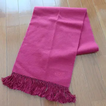 g07 LUCIANO SOPRANI 라즈베리 핑크 머플러 스톨