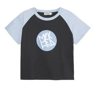 밀크페도 CIRCLE LOGO COMPACT B/B TEE