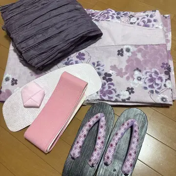 유카타 세트 오비 일본 나막신 오비타 이다지메 오비끈