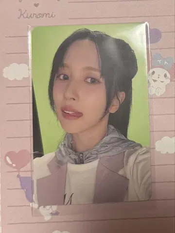 TWICE 미나 트레이딩 카드 yzy