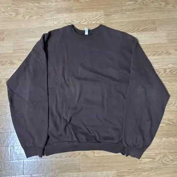 LOS ANGELES APPAREL 로스아패럴 맨투맨 XL 브라운