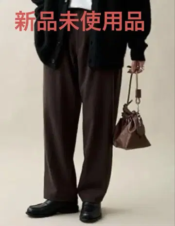 차오패닉 티피 울 라이크 플라노 와이드 슬랙스