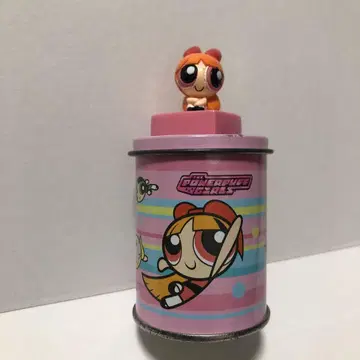 파워퍼프걸스 블로썸 피규어 포함 틴 케이스