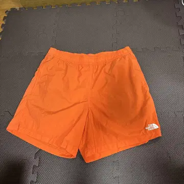 THE NORTH FACE 오렌지 숏팬츠