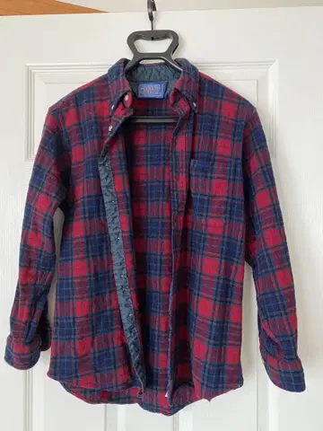 80s PENDLETON 울 셔츠 US 구제 의류 M size