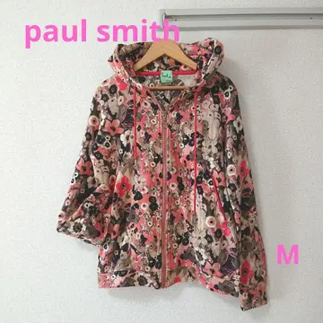 paul smith 제품 꽃무늬 지퍼 후드티 루즈핏 캐주얼 겉옷