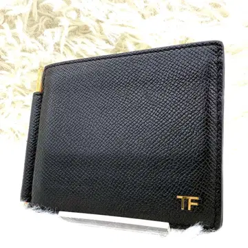 [ 새상품급 ] TOMFORD 톰포드 카프 스킨 2단 머니클립