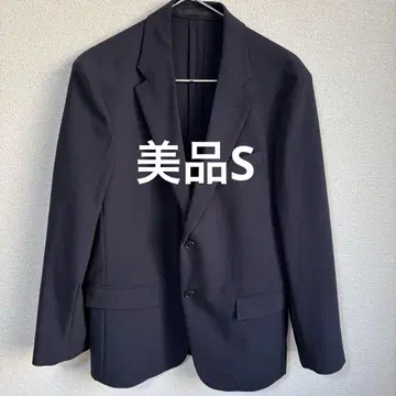 [새상품급] 유니클로 감동 자켓 울 라이크 네이비 S