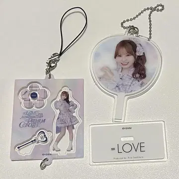 =LOVE 미니 복권 오바 하나나 2점 세트