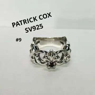 PATRICK COX SV925 플로럴 디자인 실버 반지