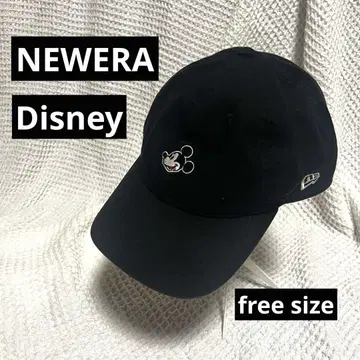 NEWERA 디즈니 미키마우스 캡 블랙 조절 가능