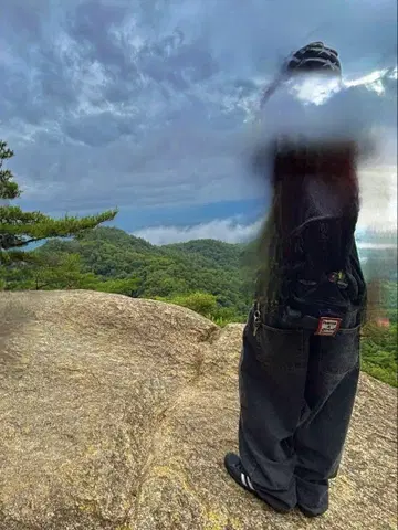 메쉬 백팩 have a good time