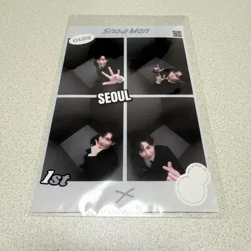 Snowman 와타나베 쇼타 POPUP 한국 한정판