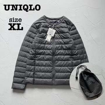 새상품 유니클로 울트라 라이트 다운 컴팩트 자켓 XL 그레이
