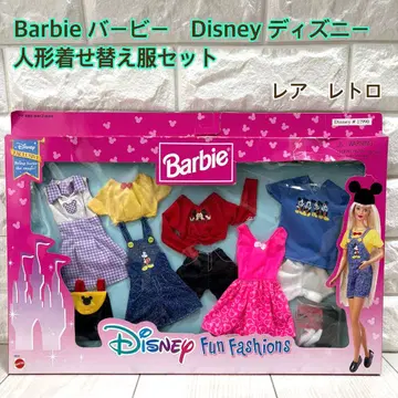 Barbie 바비 Disney 디즈니 옷 갈아입기 의류 세트 마텔