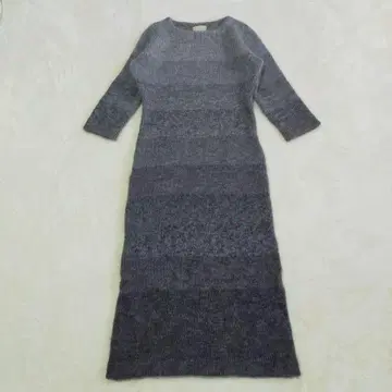 새상품급 sybilla 그라데이션 니트 원피스 40 사이즈