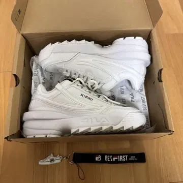 FILA BE-FIRST 콜라보 스니커즈 24.5cm