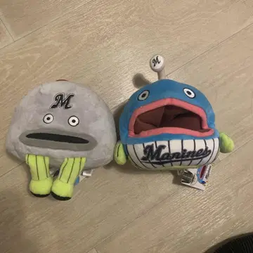 롯데 수수께끼 물고기 봉제 인형 세트