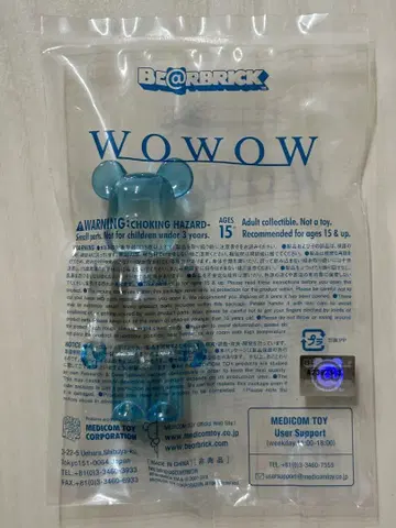 [ 미개봉 ] BE@RBRICK WOWOW 베어브릭 메디콤토이