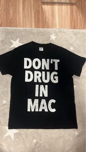 DDIM DON'T DRUG IN MAC 티셔츠 S 사이즈