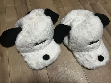스누피 귀도리 모자 2세트