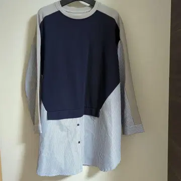 Hush Puppies 네이비 스트라이프 L