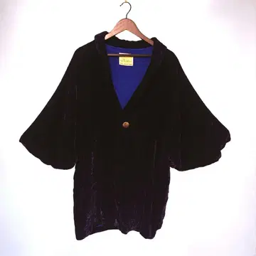 독일산 콘초 버튼 벨벳 재킷