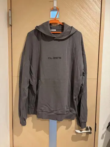 ZARA 그레이 후드 부착 후드티