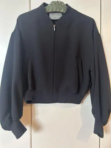 uncrave 워셔블 더블 크로스 블루종 블랙 M
