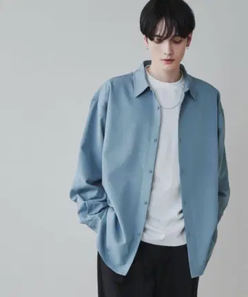 셔츠 LUCY/ [ 셋업 ] 트로미 빅 셔츠 남성용 여성용