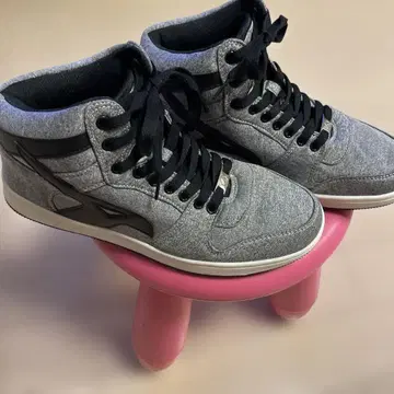 Airwalk 그레이 하이컷 스니커즈