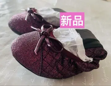 새상품 BUTTERFLYTWISTS 글리터 퍼플 접이식 36 와인 레드