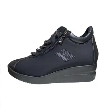 미사용 호킨스 브릴리언트 웨지솔 스니커즈 BLK/BLK