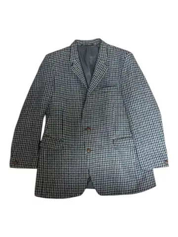 해리스 트위드 테일러드 자켓 빈티지