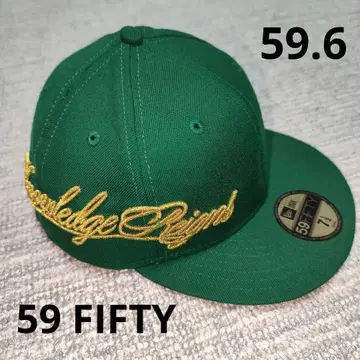 59 FIFTY 그린 컬러 Knowledge Designs 캡 모자