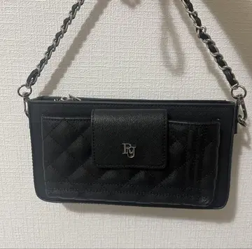Riu 폰 백 블랙