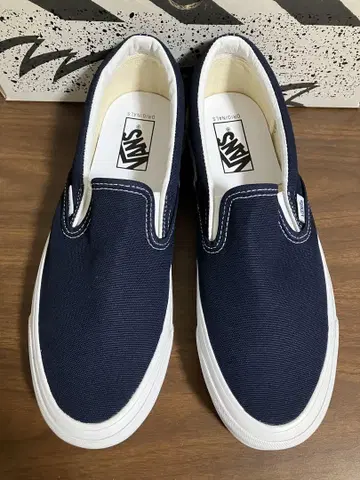 미사용품 단종 VANS VOULT 네이비 27cm