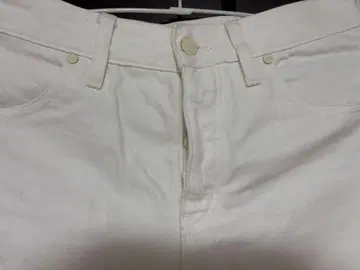 g-starraw 화이트 슬림핏 데님