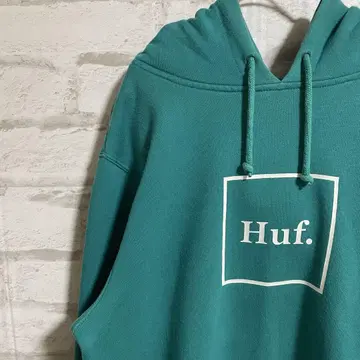 [ 레어 컬러 ] Huf 후드티 박스 로고