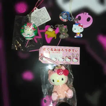 헬로키티 키링 5개 세트