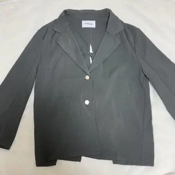 [ nemne store ] 레이스업 자켓 그레이