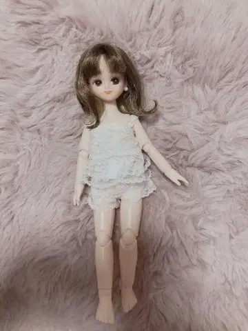 리카짱 인형 가동식 브라운 머리 포토제닉 리카 데이지