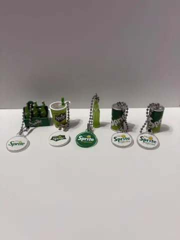 Sprite 미니어처 참 가챠가챠 5개 세트