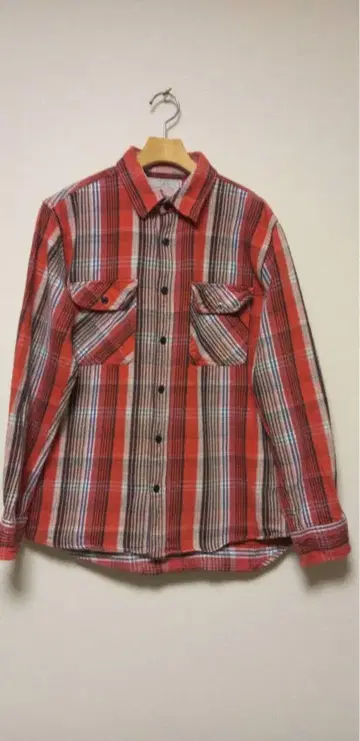 AVIREX USA 아비렉스 체크 플란넬 셔츠