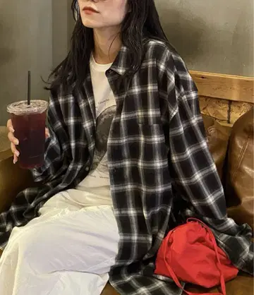 CIAOPANIC TYPY 루즈 실루엣 레귤러 카라 모듬 셔츠
